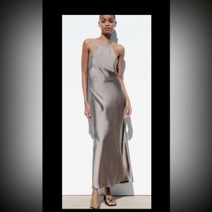 Zara Satin Slip Dress